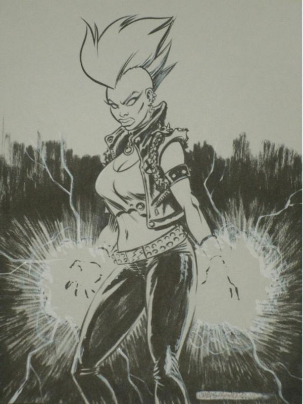 Punk Storm Chris Moreno In Terence Hoskins S Punk Storm Rocks Comic